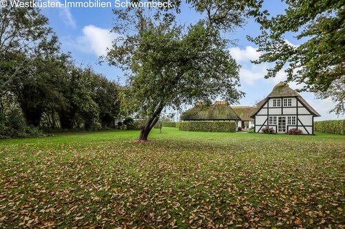 Garten - 4 Zimmer Bauernhaus, Landhaus zum Kaufen in Svendborg