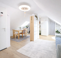 helle 1,5 Zimmer Dachgeschosswohnung für Kapitalanleger - Ulm / Gögglingen