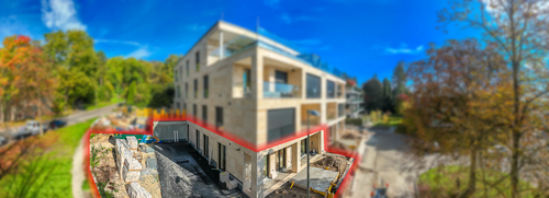 Blick Gebäude - Etagenwohnung mit 125,83 m² in Ulm zum Kaufen