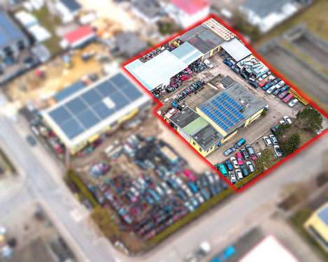 Luftbild B - 4 Zimmer Halle zum Kaufen in Neu-Ulm