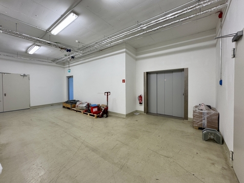 Blick Lastenaufzug - 