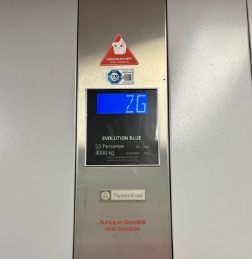 Lastenaufzug Tragkraft - 