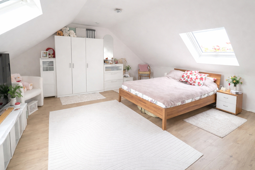 Schlafen - 1.5 Zimmer Dachgeschoßwohnung zum Kaufen in Ulm / Gögglingen