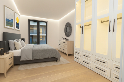 2. Schlafen Virtual möbliert - 