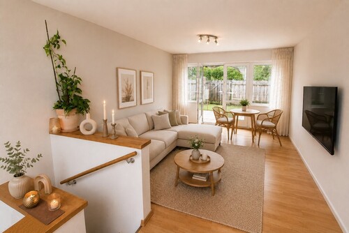 virt. Möblierungsvorschlag - 2.5 Zimmer Maisonettenwohnung in Ottobrunn