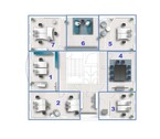 Grundriss Einzelbüros - 