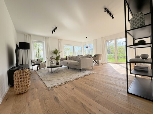 Wohnraum_Ausblick - 6 Zimmer Doppelhaushälfte in Wolfratshausen