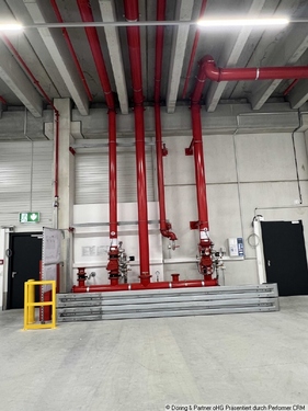 Detail-Sprinkleranlage- - 