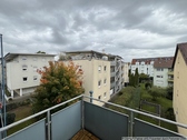 Blick vom Balkon-WZ - Etagenwohnung mit 53,00 m&sup2; in Heilbronn zum Kaufen