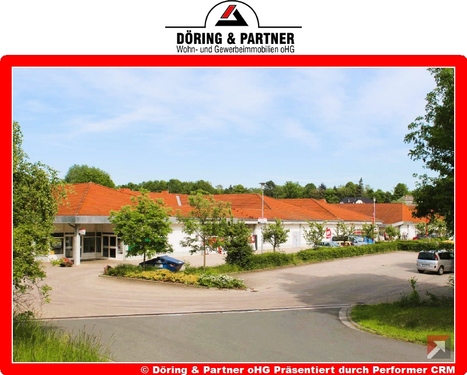 SB-Markt mit Imbiss-Fleischer - voll ausgestattete Gastrofläche in Ronneburg ca. 240 m² im Gewerbegebiet direkt an der B7 provisionsfei