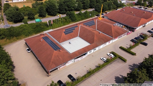 Luftbild SB Markt - andere zur Miete in Ronneburg