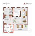 Grundriss Obergeschoss - 