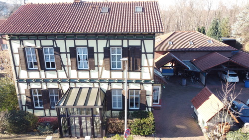 Vorderansicht - 10 Zimmer Mehrfamilienhaus, Wohnhaus in Porta Westfalica
