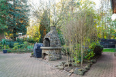 Terrasse mit Kamingrill - 