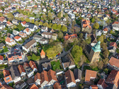 Umgebung - Katzenturm und Kirche - 