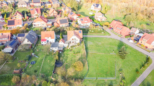 Drohne - 6 Zimmer Einfamilienhaus in Porta Westfalica