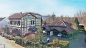 Blick auf MFH u. Bungalow - 5 Zimmer Bungalow zum Kaufen in Porta Westfalica