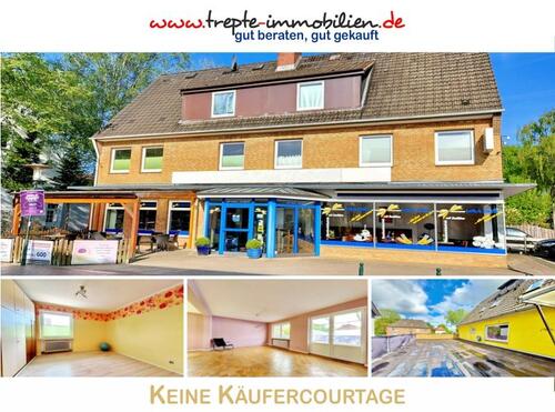 Hauptbild - Wohn- und Geschäftshaus mit 2 Wohneinheiten und großer Gewerbefläche in TOP-Lage