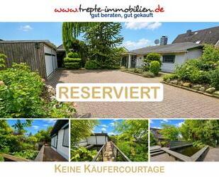 Traumhaftes Gartenparadies in ruhiger Sackgassenlage – Charmanter Bungalow mit großem Potential ! - Alveslohe