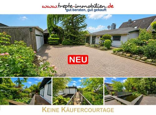Hauptbild - Traumhaftes Gartenparadies in ruhiger Sackgassenlage – Charmanter Bungalow mit großem Potential !