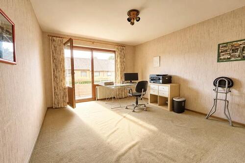 Arbeitszimmer mit Loggiazugang - 