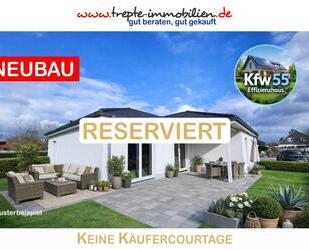 Großzügiger 144m² Winkelwalmdachbungalow * Energieeffizienzhaus Kfw 55 - Bokholt-Hanredder
