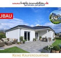 Großzügiger 144m² Winkelwalmdachbungalow * Energieeffizienzhaus Kfw 55 - Bokholt-Hanredder