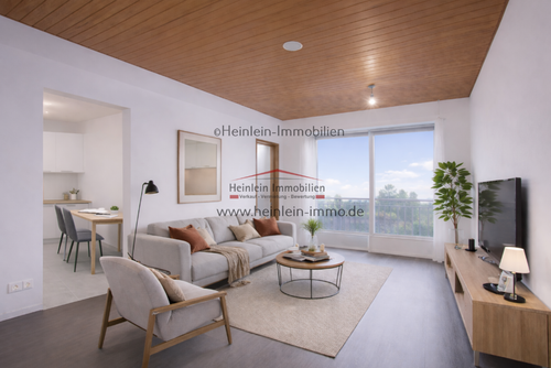 Foto - 2,5 ZKB# TGStellpl.# sofort frei# 5.OG# Nord-Süd-Lage Fernsicht# Wannenbad# Darmstadt Dieburger Str.