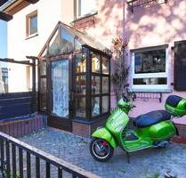 Charmantes Reihenmittelhaus 5 ZKBB* tgl.Badezimmer* kleiner Garten* Gartenhütte* Frankfurt-Gallus