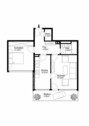 Grundriss - 2 Zimmer Etagenwohnung zum Kaufen in Unterhaching