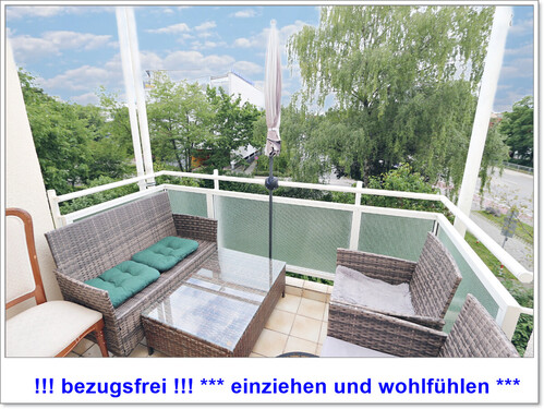 Herzlich willkommen! - TOP !! Germering !! ZENTRUM !! attraktive 3-Zimmer-WOHNUNG ** sonniger BALKON ** bezugsfrei **