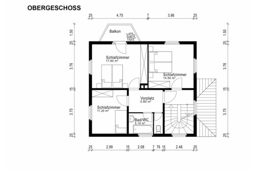 Obergeschoss - 
