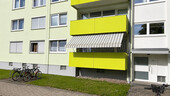 Ansicht Balkon - 3 Zimmer Erdgeschoßwohnung zum Kaufen in Karlsfeld