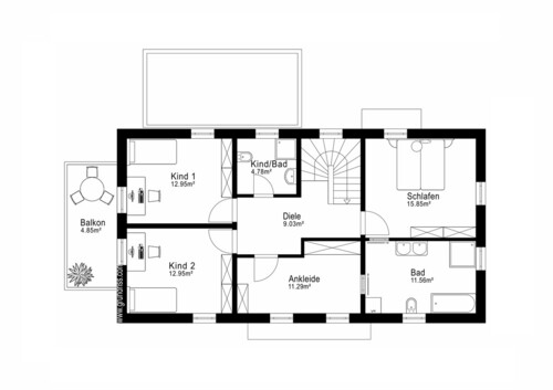 *OBERGESCHOSS* - 7 Zimmer Einfamilienhaus in München