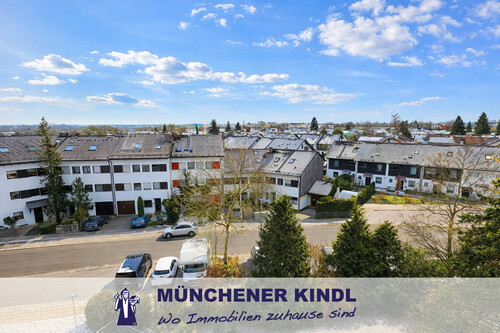 Aussicht - ***BEZUGSFREI AB1.7.26*** Charmante 2-Zimmer-Wohnung mit Südbalkon und Alpenblick in Unterhaching
