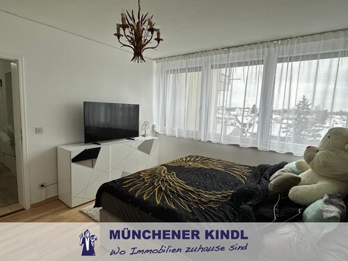 Schlafzimmer - 2 Zimmer Etagenwohnung in Unterhaching