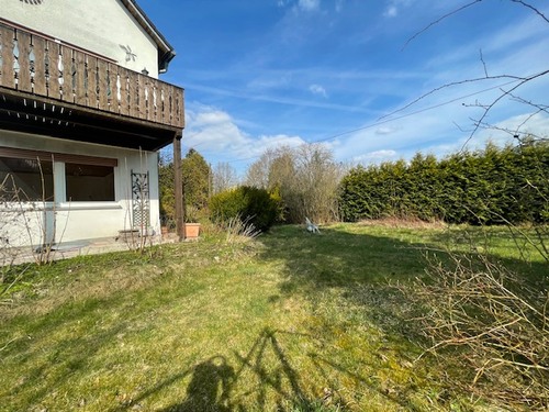 Südansicht Garten - Doppelhaushälfte mit 188,00 m&sup2; in Ismaning zum Kaufen