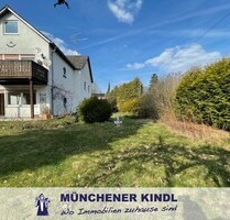 Rarität in Ismaning: Doppelhaushälfte auf 850 m² Traumgrundstück mit Potenzial