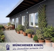 *** Penthouse mit 70 m² Dachterrasse & Alpenblick – vermietet & mit Potenzial *** - München