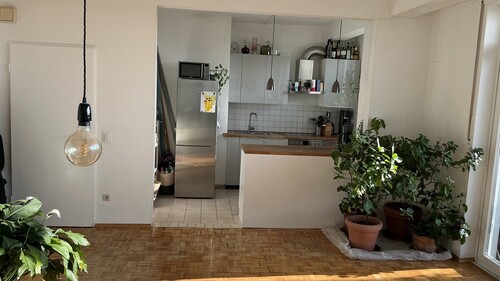 Küche - Dachgeschoßwohnung mit 72,26 m&sup2; in München zum Kaufen