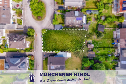 Grundstück (Visualisierung) - MÜNCHNER SÜDEN: ATTRAKTIVES GRUNDSTÜCK FÜR INDIVIDUELLE WOHNTRÄUME