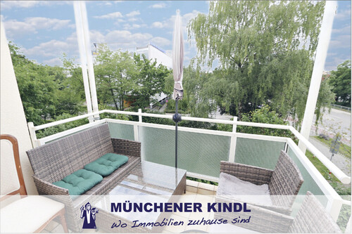 Balkon - ***Bezugsfrei! 3-Zimmer-Wohnung in Germering mit sonnigem Balkon – sofort einziehen & wohlfühlen***