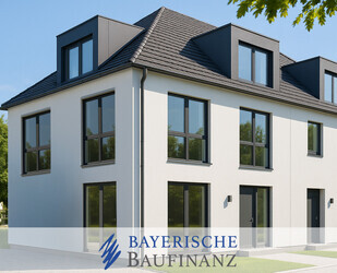 • SUPER BAUGRUNDSTÜCK MIT BAUGENEHMIGUNG FÜR EINE DHH MIT 192 QM WFL • GERMERING • SÜD-WEST-LAGE •
