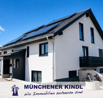 Moderne 4-Zi.-Maisonette mit Galerie, sichtbarem Dachstuhl & Balkon in Neubau (KfW-Standard) - Peißenberg