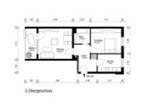 Grundriss - 2 Zimmer Etagenwohnung zum Kaufen in Ismaning