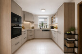 Küche (Visualisierung) - 5 Zimmer Doppelhaushälfte in München
