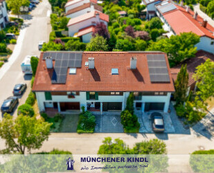 Splitlevel-Reihenhaus mit Westausrichtung in Unterhaching