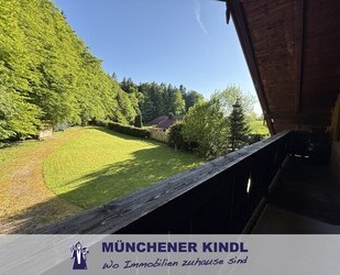 ***Baugrundstück mit Altbestand in ruhiger Lage – 1.366 m² Grundstücksidylle in Nähe Tegernsee*** - Waakirchen