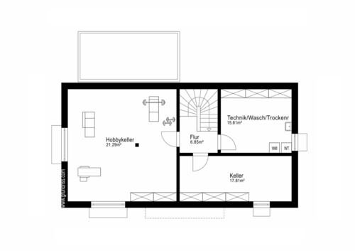 *UNTERGESCHOSS* - Einfamilienhaus mit 174,00 m&sup2; in München zum Kaufen