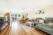 Wohnzimmer - 3 Zimmer Etagenwohnung zum Kaufen in München